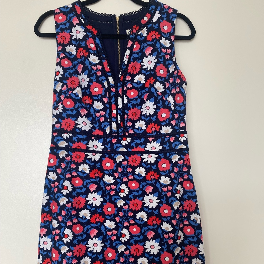 NWT blue and pink flower kate spade dress